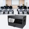 16 Device Charging and Storage Cabinet for iPads,Chromebooks and Laptop Computers,Charging Station Fits Up to 14-Inch Screen Size, Surge Protection, Front & Back Access Locking Cabinet(Black) view 4