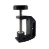 ANNTERY C Clamp Camera Clamp Mount with 1/4" Screw for Photo Studio Video DSLR,Cameras, 360 Degree Swivel Mini Ball Head with Hot Shoe and 1/4 Screw, Compatible for Desks Home Woodworking-A020 view 1