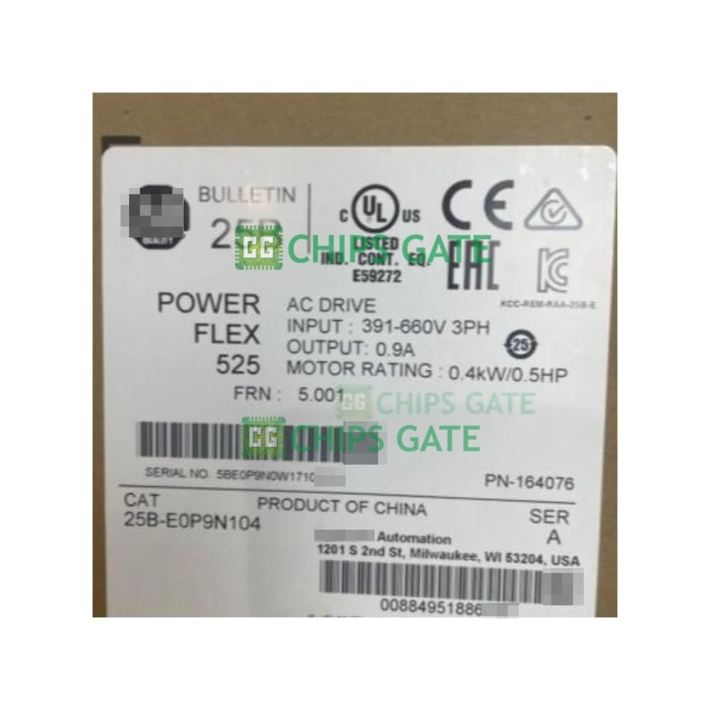 25B-E0P9N104 525 0.4kW 0.5 AC Drive