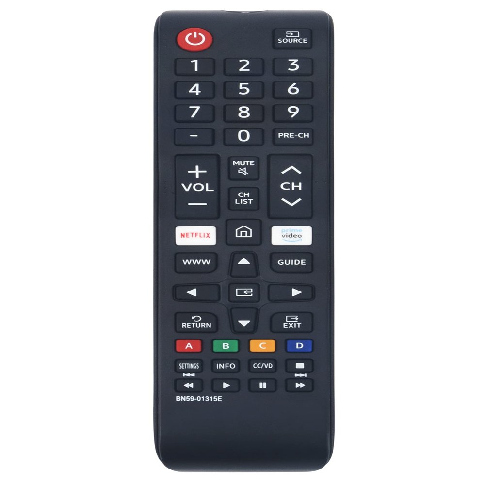 BN59-01315E Replace Remote Controller Compatible with Samsung LCD, LED, QLED, SUHD, Frame, Curved,Crystal, Smart 4K TV