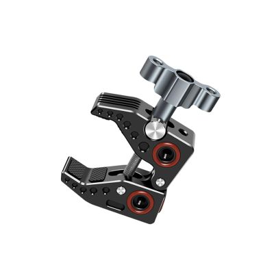 ANNTERY Super Clamp Mount for Camera Gripper Monitor 360 Ball Head Magic Arm Dual Ball Head Adapter with 1/4 and 3/8 Threads for Canon Nikon DSLR/Gopro/LED Light/Ronin-M/Ronin MX/Freefly MOVI-A025