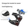ANNTERY Super Clamp Mount for Camera Gripper Monitor 360 Ball Head Magic Arm Dual Ball Head Adapter with 1/4 and 3/8 Threads for Canon Nikon DSLR/Gopro/LED Light/Ronin-M/Ronin MX/Freefly MOVI-A025 view 4