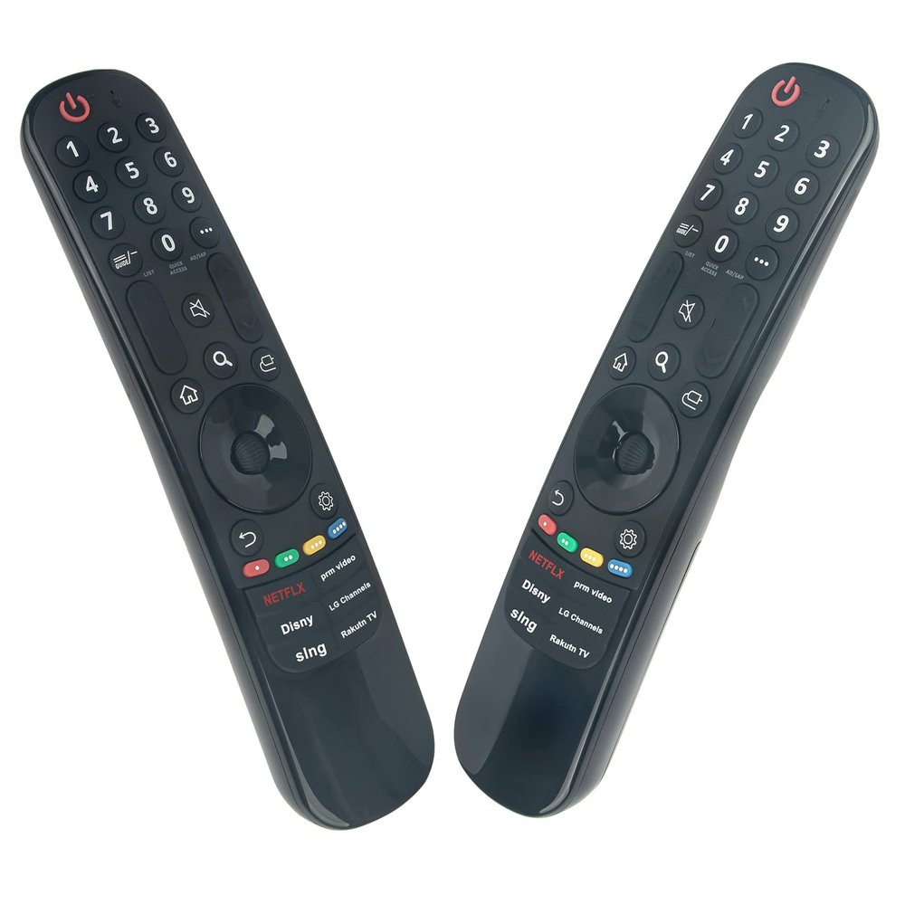 AULCMEET MR23GA New Replacement Magic Remote Control with NETFLIX PRIME-VIDEO DISNEY+ LG-CHANNEL SLING RAKUTEN-TV buttons fit for LG Smart TV OLED83C3PUA OLED65B3PUA OLED77G3PUA OLED65C3PUA OLED65G3PU