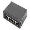 Digitus Industrial Extender 5 Ports Gigabit Poe - 1 RJ45 Port in 802.3bt Input - 4 RJ45 Poe 802.3af/at Outputs - Cascade Connectable - 10/100/1000 Mbit/s - Black view 1