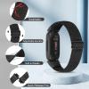 Vodtian 4 Pack Bands Compatible with Fitbit Inspire 3/Inspire 2/Inspire/Inspire HR/Ace 3/Ace 2 Band, Elastic Adjustable Nylon Loop Straps Replacement Sport Stretchy Wristband for Women Men view 2