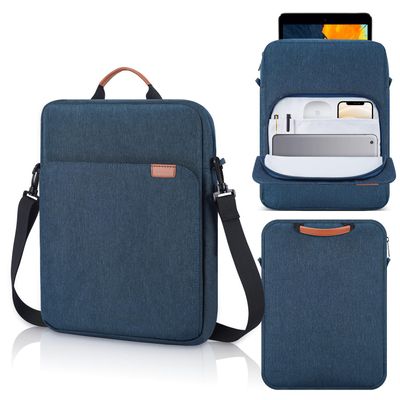 12.9-14.2 Inch Tablet Sleeve Bag for Samsung Galaxy Tab S11 S10 S9 S8 Ultra 14.6 inch,13" iPad Air M2 M3/Pro M5 M4,12.9" iPad Pro/MacBook Air 13.6"/Pro 14.2"/Surface Laptop/Surface Pro 11 Case-Blue