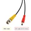 DGZZI 79pcs M12 Connector to BNC+DC Adapter 35cm/13.78Inch M12 4P Female to Male BNC and DC Extension Cable Aviation Plug for Car Video Camera view 2