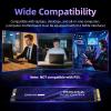 Ediloca EN600 PRO SSD 2TB PCIe 3.0 Gen 3x4, NVMe M.2 2280, Up to 3200MB/s, Internal Solid State Drive, SLC Cache 3D NAND TLC, Graphene Cooling Sticker, Storage for PC, Desktop and Laptops view 4