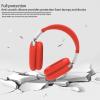 3 in 1 Silicone Case Cover Compatible with Apple Airpods Max Headphones(2024/2020), Anti-Scratch Ear Pad Case Cover Ear Cups Cover and Headband Cover Compatible with Apple Airpod Max, Accessory (Red) view 3