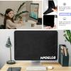 HPDELGB Computer monitor dust cover black for screen 21.5/24 inch or for All in One LCD TV dust Dustproof cover ( screen size 21.5-24 inch Monitor Dust Cover) (21.5-24 inch Monitor Dust Cover) view 3