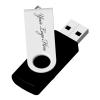 [25pcs] Custom Logo USB Flash Drive 32GB 25 Pack JBOS Bulk Personalized USB Drives with Your Logo Customized Promotional Thumb Drives with Brand Name/Site Address/Contact info - Black view 3