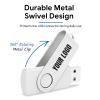 [100pcs] Custom Logo USB Flash Drive 4GB 100 Pack JBOS Bulk Personalized USB Drives with Your Logo Customized Promotional Thumb Drives with Brand Name/Site Address/Contact info - White view 2