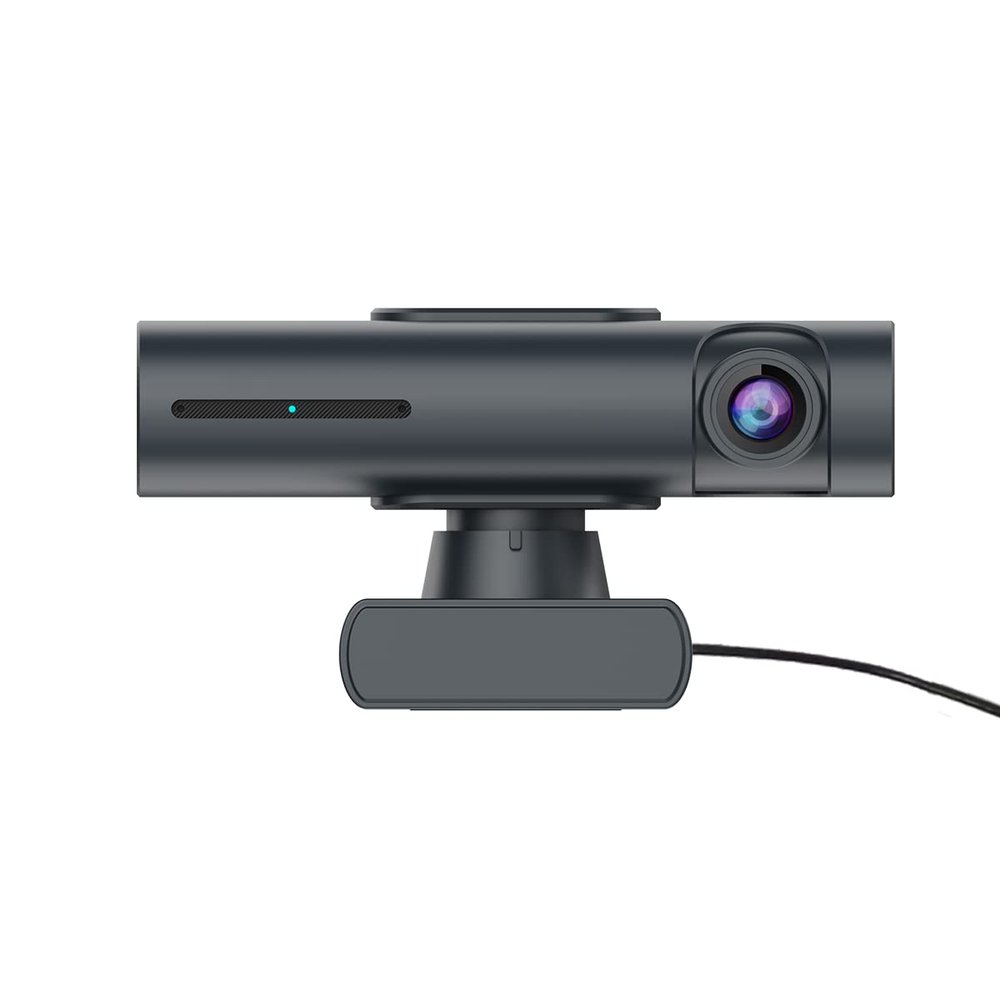 Project Telecom Hawk AI 4K Auto Tracking PTZ Webcam, Gesture Control, Wired USB-A & USB-C, Black, Compatible with Microsoft Teams, Zoom, Cisco Webex