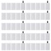 KINMIN Credit Card USB 3.0 Flash Drive 32GB 100 Pack Business Card Bank Card Shape Flash Drive Memory Stick Key Credit USB Drive White view 1