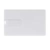 KINMIN Credit Card USB 3.0 Flash Drive 32GB 100 Pack Business Card Bank Card Shape Flash Drive Memory Stick Key Credit USB Drive White view 3