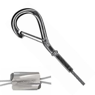 GRIPPLE Express Type with a Hook end Fixing, No. 1, 30 feet Long, Sold 10/ Zack Bag (HG)