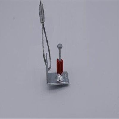 GRIPPLE Standard Hanger/ 1" pin & Ceiling Clip Shot Fired end Fixing, No. 1, 10 feet Long, Sold 10/Bag, (C925)