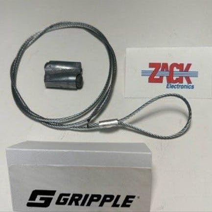 GRIPPLE Express Type with a Loop-Toggle end, 10 feet Long, No.2 Size, Sold 10/ Zack Bag (LG-TGX)