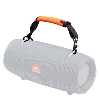 QIANHAI Speaker Handle Strap and Shoulder Belt Replacement Accessories Stronger Adjustable Compatible with JBL-Protable-Speaker (Short Handle Strap, Orange)