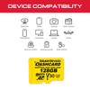 Delkin 128GB microSD Card UHS-I U3/V30 with Adapter  DASHCARD | High-Endurance Memory Card for Dash Cams, Security Cameras, GoPro & More | Up to 275,000 Hours of Use | Fast & Reliable Performance view 3