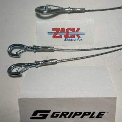 GRIPPLE Express with Y fit Mini Hook, No. 1, 5 feet Long, Sold 10/ Zack Bag
