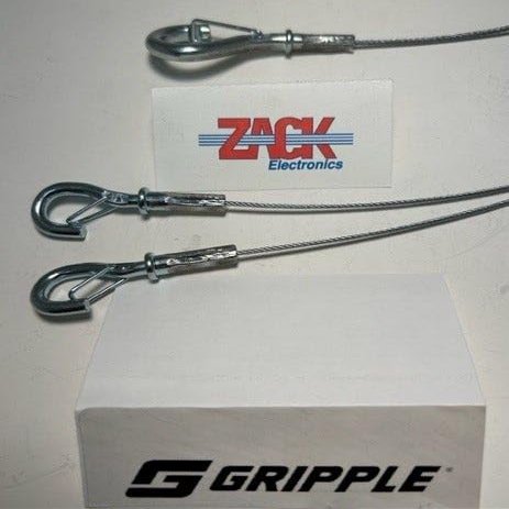 GRIPPLE Express with Y fit Mini Hook, No. 1, 5 feet Long, Sold 10/ Zack Bag