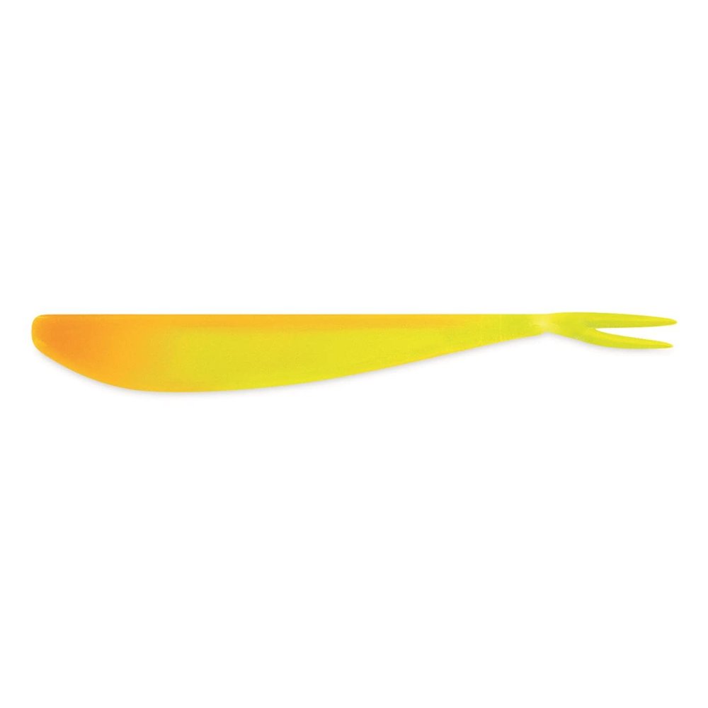 Big Bite Baits 4'' Slim Minnow/Painted/Flaming Sun (6 Pack)