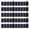 KINMIN Credit Card USB Flash Drive 4GB 100 Pack Business Card Bank Card Shape Flash Drive Memory Stick Key Credit USB Drive Black view 1
