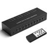 LVY 8 Port RCA to HDMI Converter - 8 AV Inputs, 1 HDMI Output - 720/1080P Support, Compatible with WII, N64, PS2, PS3, VHS, VCR, DVD Players view 1