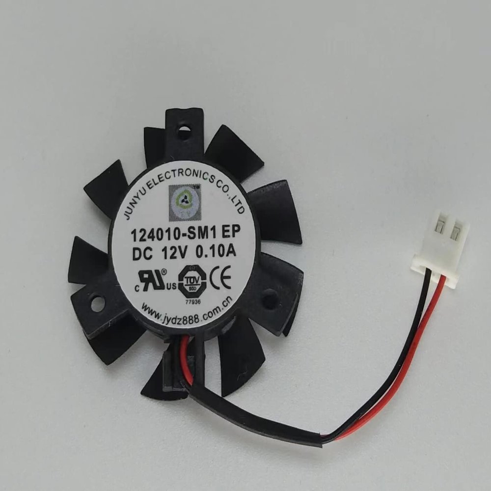 124010-SM1 EP Diameter 37mm Hole spacing 26mm GT610 620 Heat Dissipation Fan