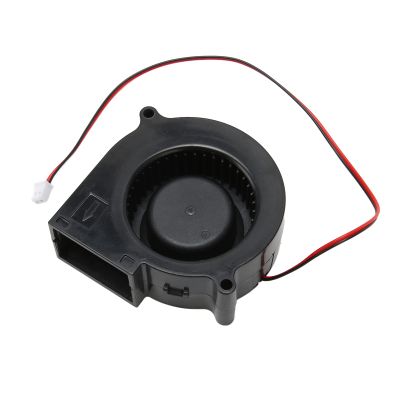 12V DC Blower Cooling Fan, 75x75x30mm 4000RPM USB Cooling Turbo Fan, 2Pin Brushless Turbine Cooling Fan Computer Case Cooler