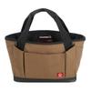 WOLVERINE Tool Bag | Tote| Utility Roll | Durable Nailhead Nylon, Adjustable Straps, and Versatile Pockets for On-the-Go Tool Organization, 13 Inch 17 Pocket Tote, Chestnut view 4