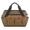 WOLVERINE Tool Bag | Tote| Utility Roll | Durable Nailhead Nylon, Adjustable Straps, and Versatile Pockets for On-the-Go Tool Organization, 16 Inch 34 Pocket Bag, Chestnut view 3