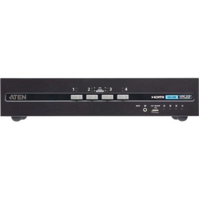 ATEN 4-Port USB HDMI Dual Display Secure KVM Switch with CAC [PSD PP v4.0 Compliant]