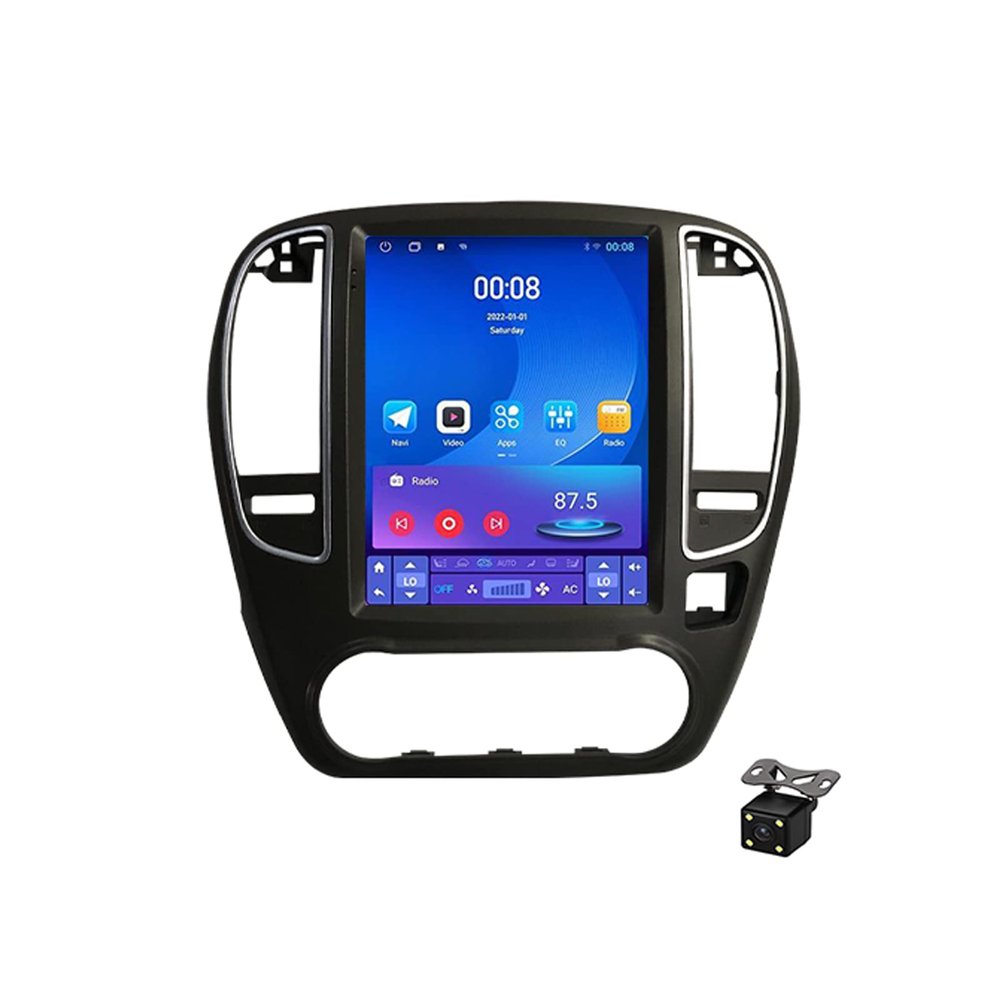 Android Car Stereo Radio Audio MP5 Player with Bluetooth 9.7 Inch Touchscreen Stereo for Nissan Bluebird Sylphy G11 2005~2012 with Backup Camera Support Carplay/Auto/WiFi/FM/SWC/USB,Ts2