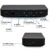C2G USB-C 11-in-1 Hybrid DisplayLink and DP Alt Mode Triple 4K Docking Station with HDMI, DisplayPort, Ethernet, USB, 3.5mm Audio and Power Delivery up to 100W view 3