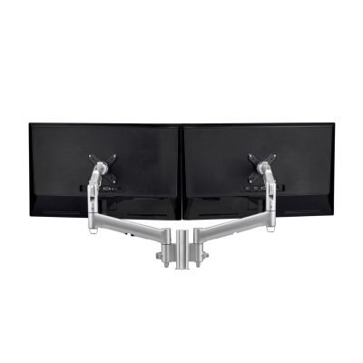 ATDEC Dynamic Display Mount for Dual Monitors Landscape-to-Portrait Rotation F