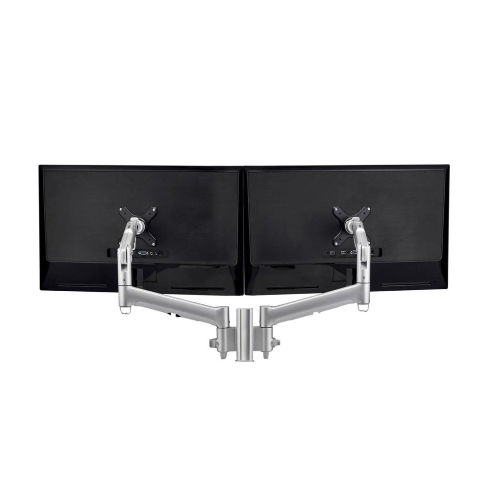 ATDEC Dynamic Display Mount for Dual Monitors Landscape-to-Portrait Rotation F