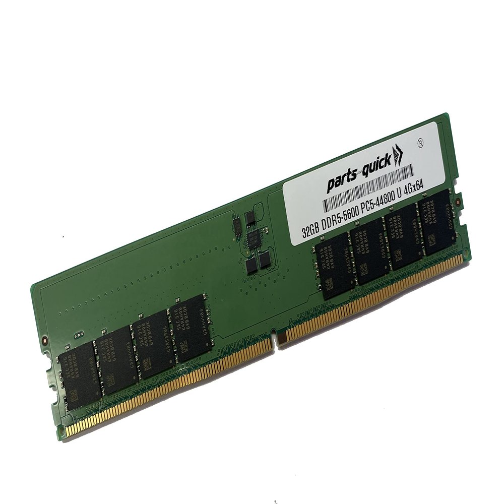 parts-quick 32GB Memory for Gigabyte Z790 AORUS Elite AX Motherboard Compatible DDR5 5600MHz PC5-44800 DIMM RAM