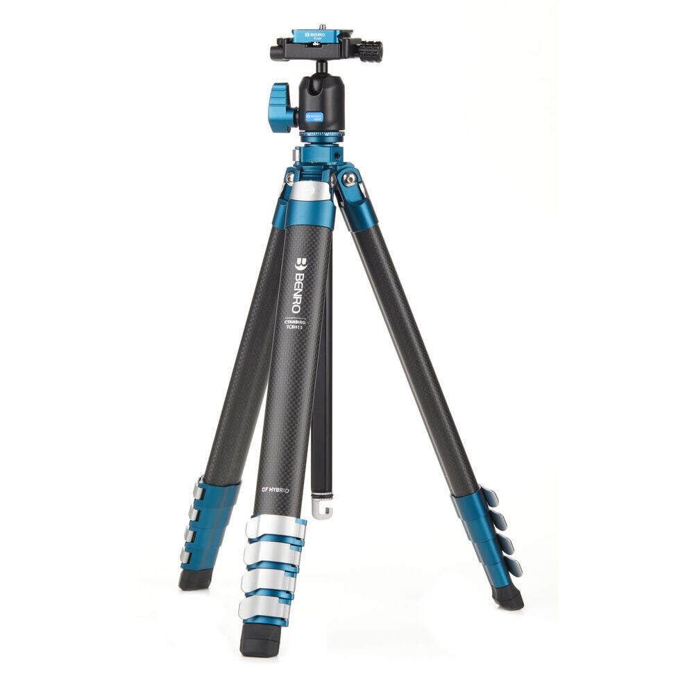 Benro TablePod Tripod Kit  Compact Aluminum Mini Tripod with Ball Head, Arca-Swiss Plate, Folding Legs, Smartphone Mount, and Carrying Case for Vlogging, Travel & Content Creation (TCBH15N00P)
