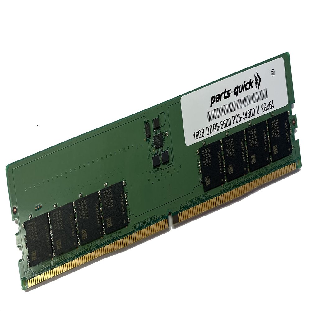 parts-quick 16GB Memory for Gigabyte Z790 AORUS Xtreme Motherboard Compatible DDR5 5600MHz PC5-44800 DIMM RAM