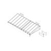 EBSCO Vulcan Industries 5.84 in. H X 24 in. W X 11.59 in. L Black Core Assortment Display Shelf Meta - Total Qty: 1 view 2