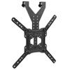 VIVO TV Hanger Bracket for 24 to 55 inch Flat and Curved Screens, Light Weight Steel Design, Height Adjustable Cross Bar, Loft Bed, Thin Door TV Mount, Max VESA 400x400, Black, MOUNT-TV01LB view 1