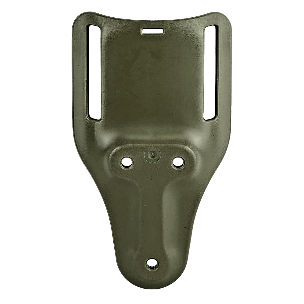HolsterBuilder Mid Ride Holster Belt Loop Attachment, Compatible with G-Code Holsters, Injection Molded Non-Corrosive Polymer, Universal 3-Hole OWB Fit for 2" Belts, Made in USA (OD-Green)