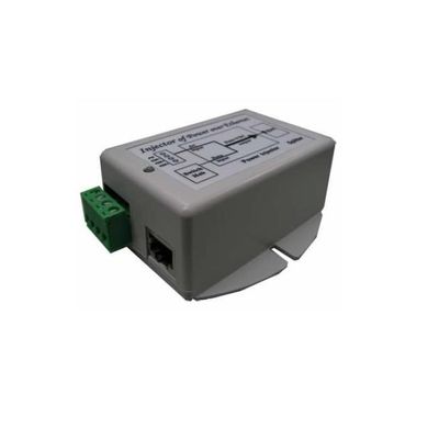 9-36VDC in 48V 16.8W 802.3AF GIGABIT POE INSERTER