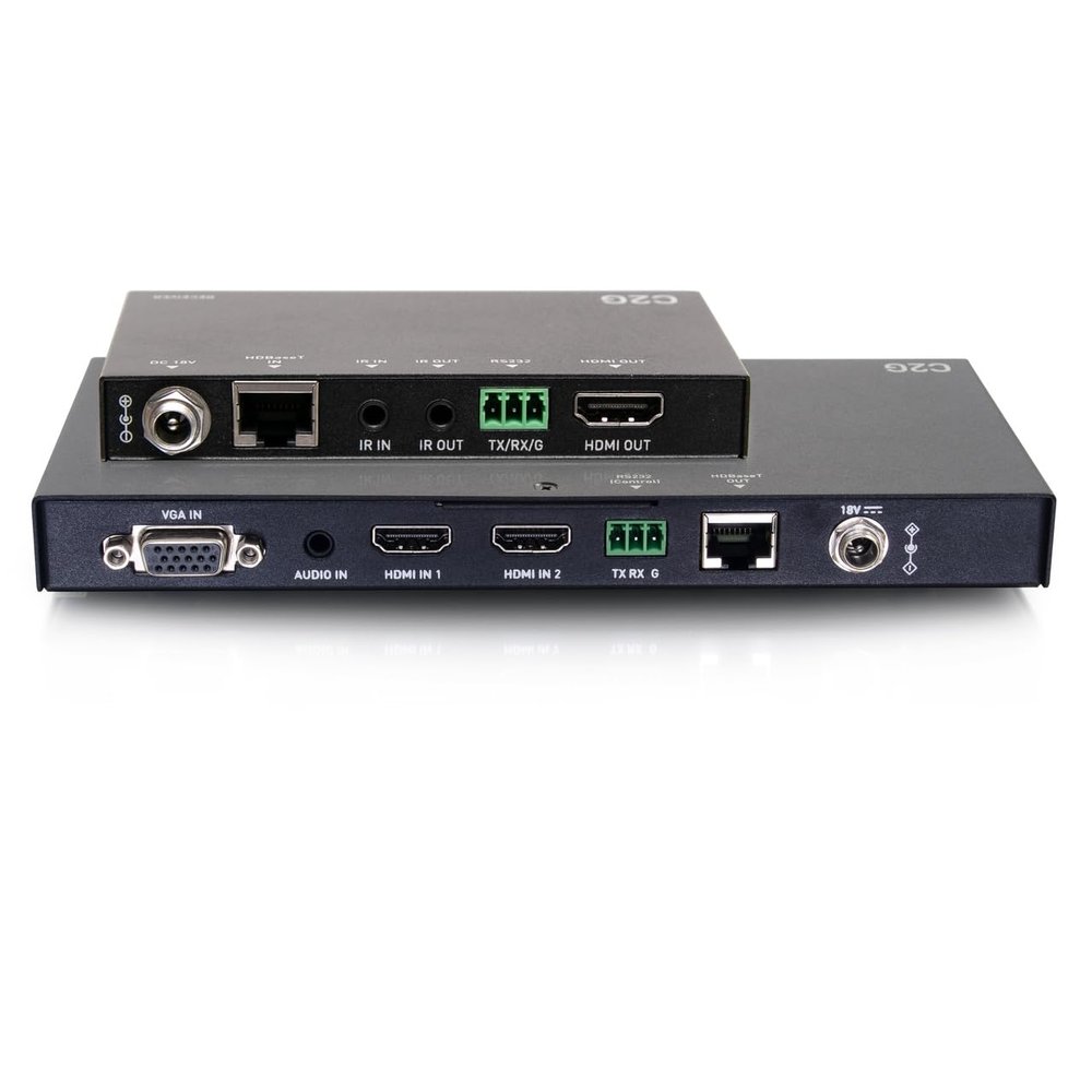 C2G HDBASET HDMI VGA Wall Plate to Box