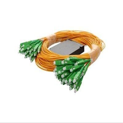 Addon ADD-1-5MFS1X64SP9ASC ASC/64XASC M/M Splitter CBL 1.5M Yellow OS2 Fiber Pigtails