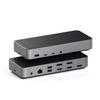 Satechi 13 in 1 Triple 4K USB C Docking Station, 100W Charging, 2 DP, 3 HDMI, 2 USB C, 3 USB-A, Gigabit Ethernet, and Audio Jack for Mac/Windows, MacBook Air/Pro M5/M4, DisplayLink Required view 1