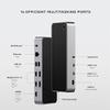 Satechi 13 in 1 Triple 4K USB C Docking Station, 100W Charging, 2 DP, 3 HDMI, 2 USB C, 3 USB-A, Gigabit Ethernet, and Audio Jack for Mac/Windows, MacBook Air/Pro M5/M4, DisplayLink Required view 2
