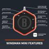Bushnell Golf Wingman Mini GPS Speaker, Orange view 2